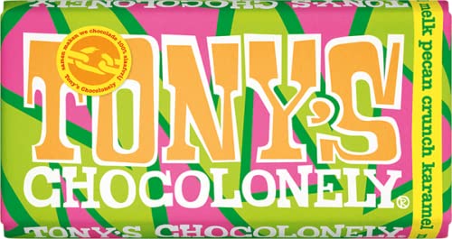 Tony's Chocolonely - Vollmilchschokolade Pekan Crunch Karamell - 180g von Tony's Chocolonely