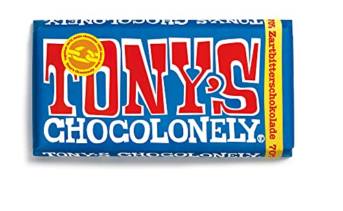 Tony's Chocolonely - Zartbitterschokolade - Tafel Schokolade - Zartbitter Schokolade - 15 x 180 Gramm - Belgium Fairtrade Chocolate von Tony's Chocolonely