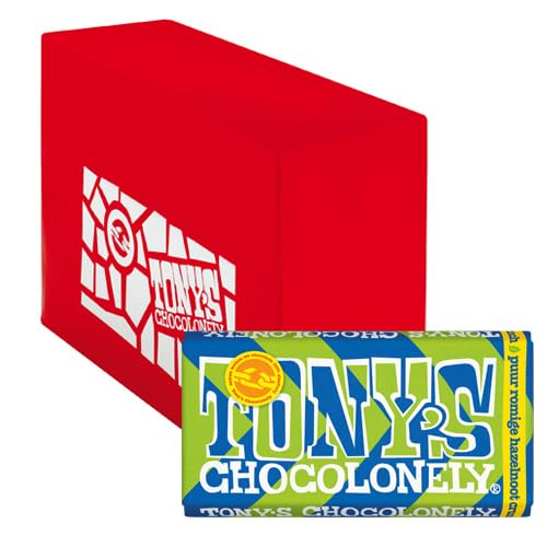 Tony's Chocolonely - Zartbitterschokolade Haselnuss Crunch - 15x 180g von Tony's Chocolonely