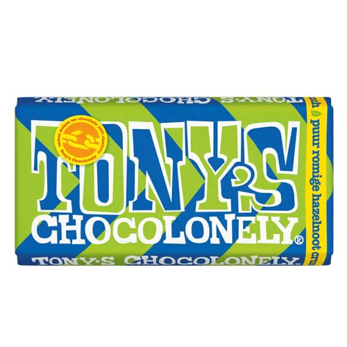 Tony's Chocolonely - Zartbitterschokolade Haselnuss Crunch - 180g von Tony's Chocolonely
