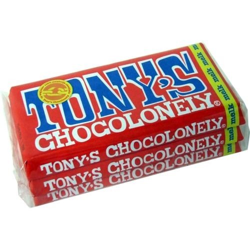 Tonys Chocolonely 'Melk' 3 x 180g (Vollmilch-Schokoladentafel) von Tony's Chocolonely