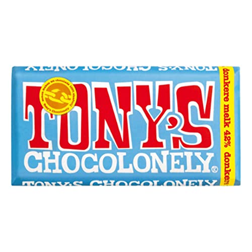 Tonys Chocolonely | Riegel Dunkle Milch 42% | Tony'S Chocolonely | Tonys Schokolade | 15 Pack | 2700 Gram Total von Tony's Chocolonely