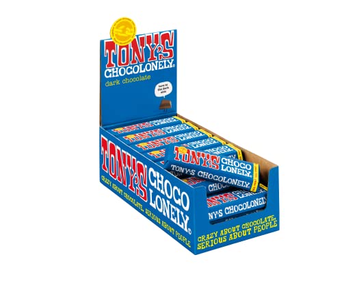 Tonys Chocolonely | Riegel Pure Chocolate | Tony'S Chocolonely | Tonys Schokolade | 35 Pack | 1750 Gram Total von Tony's Chocolonely