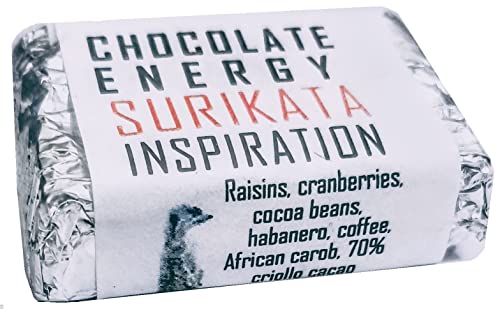 4x Suricata Inspiration: 70% vegane Schokolade mit Rosinen, Kakao, Kaffee, Kolanüssen, Jaguar Habaner 10g 4x Suricata Inspiration: 70% vegane Schokolade mit Rosinen, Kakao, Kaffee, Kolanüssen, Jaguar Habaner 10g von Tooludic