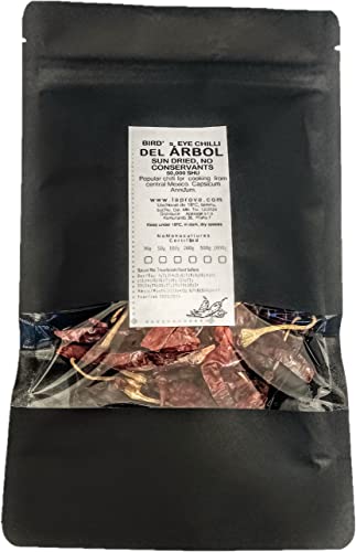 Chili Del Árbol, ganz, hochwertig, sonnengetrocknet, 30g Chili Del Árbol, ganz, hochwertig, sonnengetrocknet, 30g von Tooludic