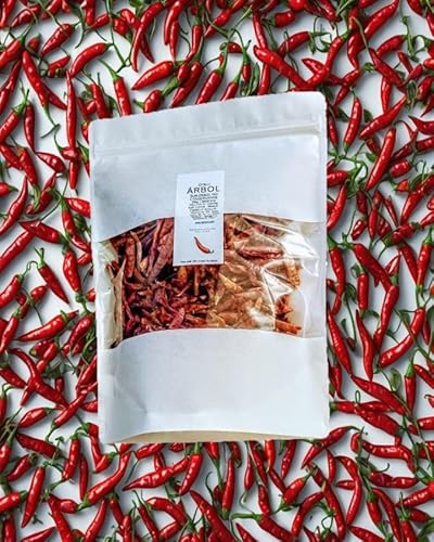 Chili Del Árbol, sonnengetrocknet, sonnengetrocknet, ganze Stücke 300g Chili Del Árbol, sonnengetrocknet, sonnengetrocknet, ganze Stücke 300g von Tooludic