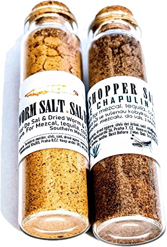 Heuschreckensalz & Wurmsalz für Mezcal und Tequila 2x15g Heuschreckensalz & Wurmsalz für Mezcal und Tequila 2x15g von Tooludic