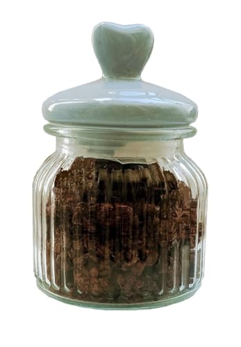 Kakaonibs in 70% dunkler Schokolade aus Mexiko in dekorativer Glasflasche Kakaonibs in 70% dunkler Schokolade aus Mexiko in dekorativer Glasflasche von Tooludic