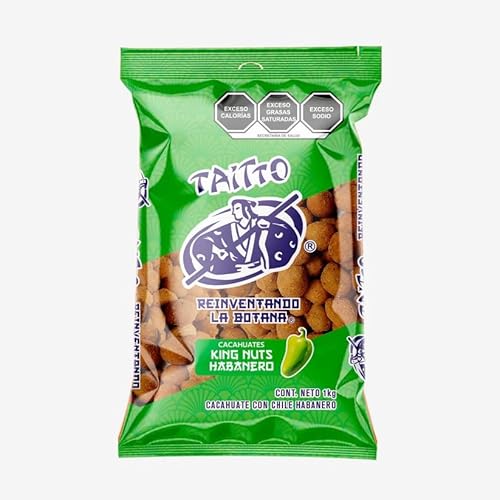 Kopie von Japanese peanuts 1 kg Taitto from Mexico coated in soy batter with chili habanero flavor. von Tooludic