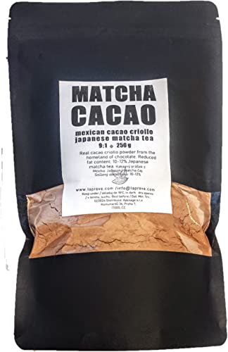 Matcha Cacao - mexikanisches Kakaocriollo mit japanischem Matcha, 250g Matcha Cacao - mexikanisches Kakaocriollo mit japanischem Matcha, 250g von Tooludic