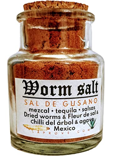 Mexikanisches Salz aus getrockneten Würmer für Mezcal und Tequila 60g von Tooludic