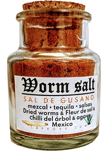 Mexikanisches Salz aus getrockneten Würmer für Mezcal und Tequila 60g Mexikanisches Salz aus getrockneten Würmer für Mezcal und Tequila 60g von Tooludic