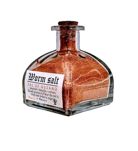 Mexikanisches Salz aus getrockneten Würmer für Mezcal und Tequila 80g von Tooludic