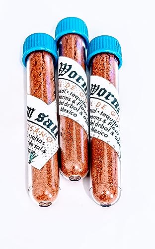 Mexikanisches Salz von getrockneten Würmern 3x10g in Ampullen. von Tooludic