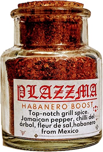 Plazzma Habanero Grill Boost -Mischung aus mexikanischen Gewürzen mit Chili del Arbol und Habanero Jaguar 60g von Tooludic