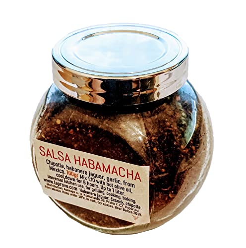 Salsa Habamacha Pulver mit Knoblauch und Habanero für bis zu 1 Liter Salsa, 100gr. von Tooludic