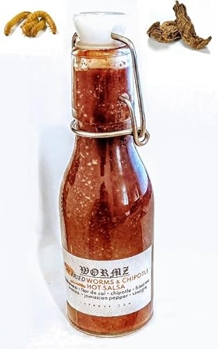 Salsa WORMZ HOT CHIPOTLE MIT GETROCKNETEN WÜRMERN 300ml Salsa WORMZ HOT CHIPOTLE MIT GETROCKNETEN WÜRMERN 300ml von Tooludic