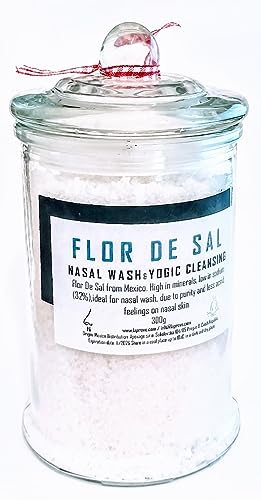 Salzblume, exquisit für Nasenreinigung, Yoga-Rituale, weniger Natriumgehalt (32%), 300 g von Tooludic