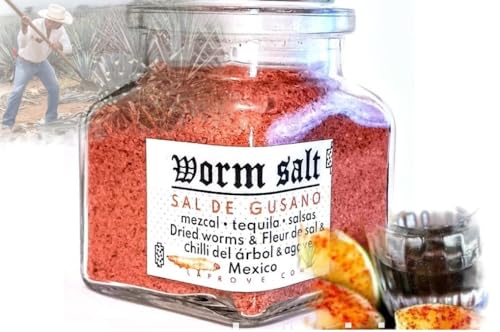 Wurmsalz Sal de Gusano traditionelles Würzmittel für Tequila, Cocktails und Salsa 100g Wurmsalz Sal de Gusano traditionelles Würzmittel für Tequila, Cocktails und Salsa 100g von Tooludic