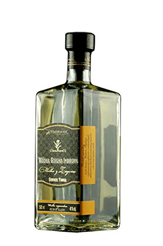 Ingwer Wodka | Ginger Vodka | Polnische, regionale Spezialität: hochwertiger Wodka, schönes Flaschendesign | 0,5 L, 40% von Toorank