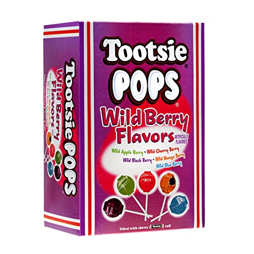 Tootsie Pops - Wild Berry Flavors von Tootsie Roll