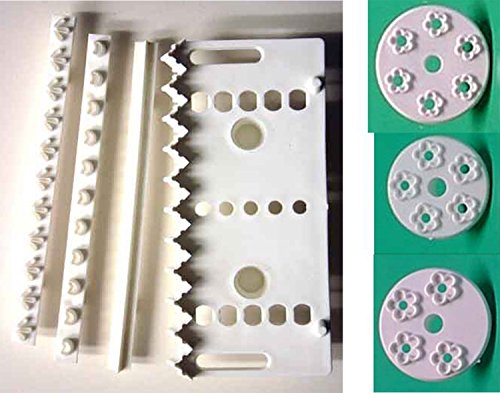 Ornamental Borders Set - Orchard - Enthält 3 Ränder und 3x Blumenkreise - Dekorieren Sie Ihre Kuchen Ornamental Borders Set - Orchard - Enthält 3 Ränder und 3x Blumenkreise - Dekorieren Sie Ihre Kuchen von Ecstasy Crafts