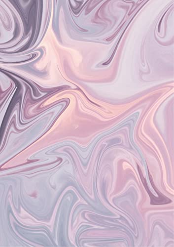 1 x A4 bedrucktes Bogen rosa lila abstraktes Design essbare Dekoration Zuckerguss Blatt Tapete Essbare Tortenaufleger Dekoration Blatt – perfekt für größere Kuchen von Top That