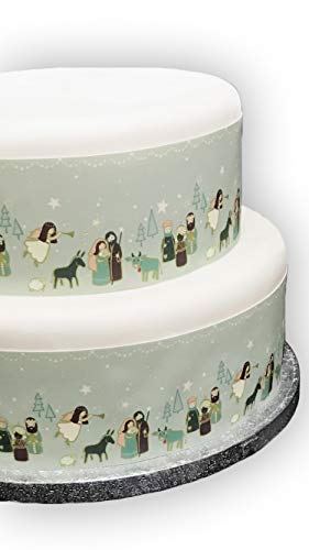 Top That Essbare Dekoration für Zuckerguss, Weihnachtskrippen, ideal zum Dekorieren Ihrer Kuchen, einfach zu verwenden Top That Essbare Dekoration für Zuckerguss, Weihnachtskrippen, ideal zum Dekorieren Ihrer Kuchen, einfach zu verwenden von Top That