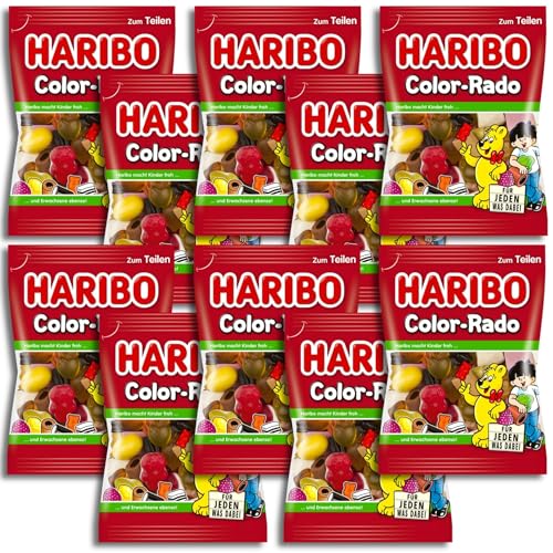 10 er Pack Color-Rado 10 x 175g Mischung aus Lakritz, Fruchtgummi und Schaumzucker 10 er Pack Color-Rado 10 x 175g Mischung aus Lakritz, Fruchtgummi und Schaumzucker von TopDeal
