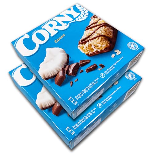 2 er Pack Corny Cocos Riegel 2 x 150g (12 Riegel a 25 g) von TopDeal