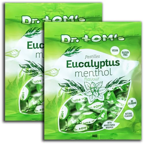 2 er Pack Dr. Tom's Eucalyptus Menthol 2 x 150g Hustenbonbons 2 er Pack Dr. Tom's Eucalyptus Menthol 2 x 150g Hustenbonbons von TopDeal