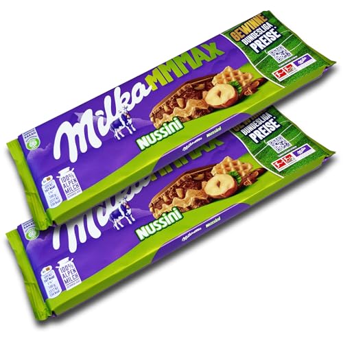 2 er Pack Milka XL Tafeln Mmmax Nussini 2 x 270g 2 er Pack Milka XL Tafeln Mmmax Nussini 2 x 270g von TopDeal