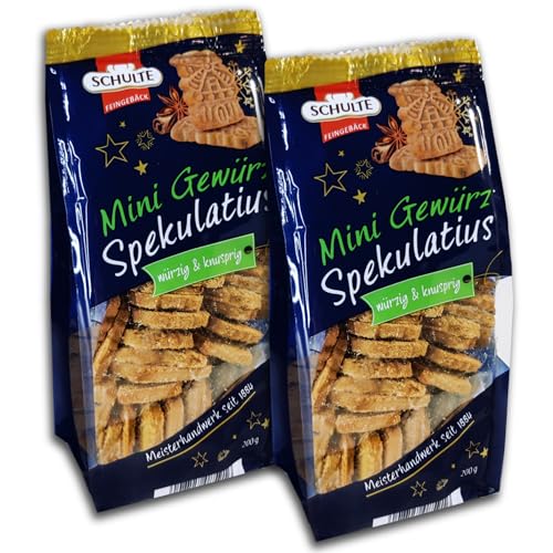 2 er Pack Schulte Mini Gewürz Spekulatius 2x 200g 2 er Pack Schulte Mini Gewürz Spekulatius 2x 200g von TopDeal