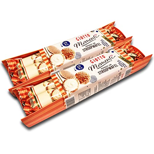 2x4 er Pack Giotto Momenti Stroopwafel (8 Stangen a 9 Giottos/ 2 x 154 g) von TopDeal