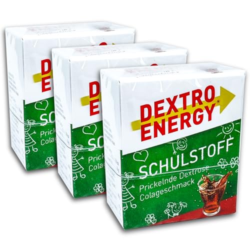 3 er Pack Dextro Energy Schulstoff Cola 3 x 50g Traubenzucker 3 er Pack Dextro Energy Schulstoff Cola 3 x 50g Traubenzucker von TopDeal