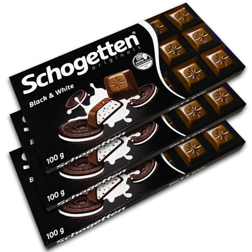 3 er Pack Schogetten Black & White 3 x 100g 3 er Pack Schogetten Black & White 3 x 100g von TopDeal