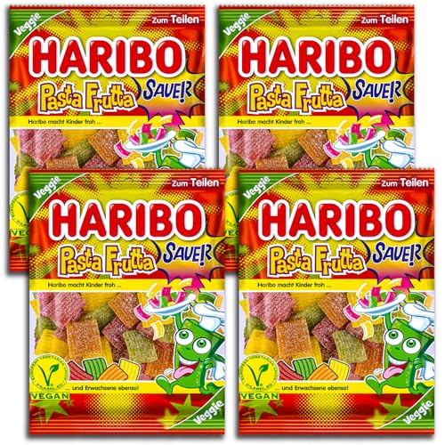 4 er Pack Haribo Pasta Frutta sauer veggie 4 x 160g von TopDeal