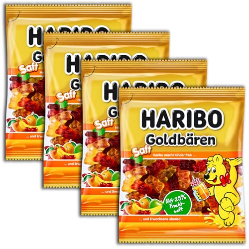 4 er Pack Haribo Saft Goldbären 4 x 160g 4 er Pack Haribo Saft Goldbären 4 x 160g von TopDeal
