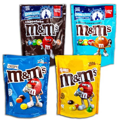 4 teiliges Erdnuss/Nuss Mischung Set M&Ms 2x 250g 1x213g 1x176g 4 teiliges Erdnuss/Nuss Mischung Set M&Ms 2x 250g 1x213g 1x176g von TopDeal
