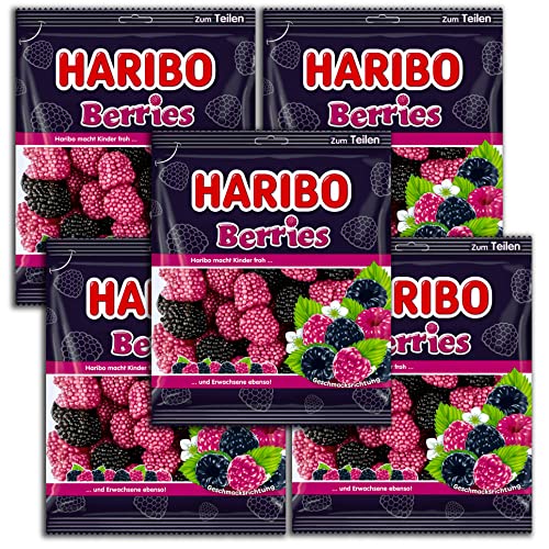 5 er Pack Haribo Berries 5 x 175g von TopDeal