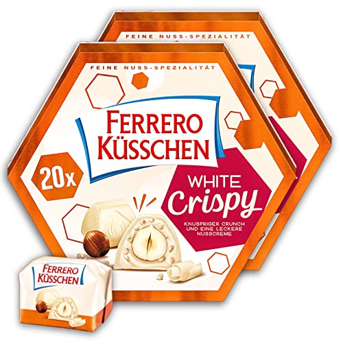 Ferrero Küsschen White Crispy 2 x 20er von TopDeal