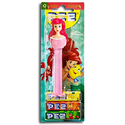 PEZ Spender Disney Princess Ariel inkl 2 x Pez Bonbons 2 x 8,5 g Modell D von TopDeal