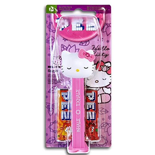 PEZ Spender Hello Kitty Inhale Exhale rosa inkl. 2 PEZ Bonbons a 8,5 g von TopDeal