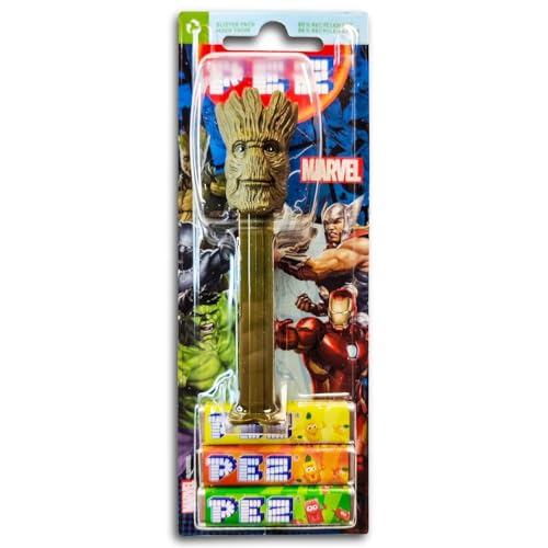 PEZ Spender MARVEL-Groot inkl. 2 x Pez Bonbons 2 x 8,5 g PEZ Spender MARVEL-Groot inkl. 2 x Pez Bonbons 2 x 8,5 g von TopDeal