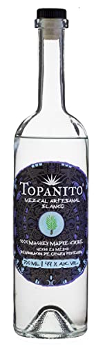 Topanito Mezcal Artesanal Blanco 100% Maguey Madre Cuishe 49% Vol. 0,7l von Topanito