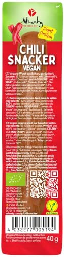 Chili Snacker Vegan 6 x 40 gr von Wheaty