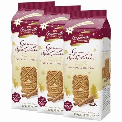 Coppenrath Gewürz-Spekulatius 3 x 400g Coppenrath Gewürz-Spekulatius 3 x 400g von Topdeal