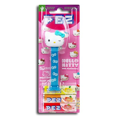 PEZ Spender Hello Kitty Zwinkernd inkl. 2 x Pez Bonbons 2 x 8,5 g von Topdeal