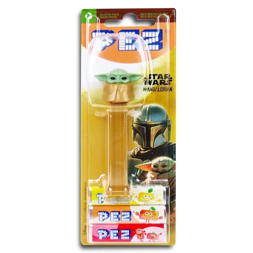 PEZ Spender STAR WARS Mandalorian Grogu/Baby Yoda inkl. 2 x Pez Bonbons 2 x 8,5 g PEZ Spender STAR WARS Mandalorian Grogu/Baby Yoda inkl. 2 x Pez Bonbons 2 x 8,5 g von Topdeal