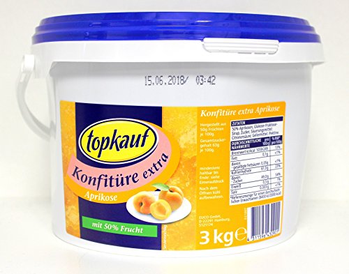 Topkauf Aprikosen Konfitüre 3 kg von Topkauf